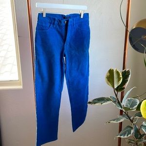 LUCKY BRAND Blue Corduroy Pants